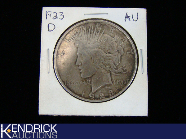 1923-D 90% Silver Peace Dollar
