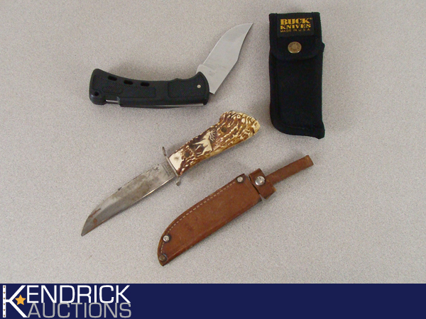 2 Newer Sheathed Knives