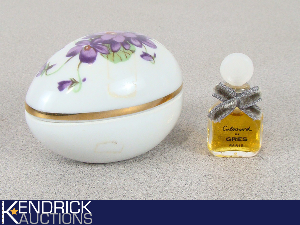 New Cabochard de Gres Perfume in a Limoges Egg