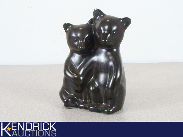 Pigeon Forge Pottery Bear Statue