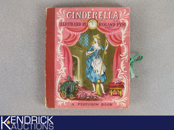 Vintage MINT Condition 1950 Cinderella Peepshow Book