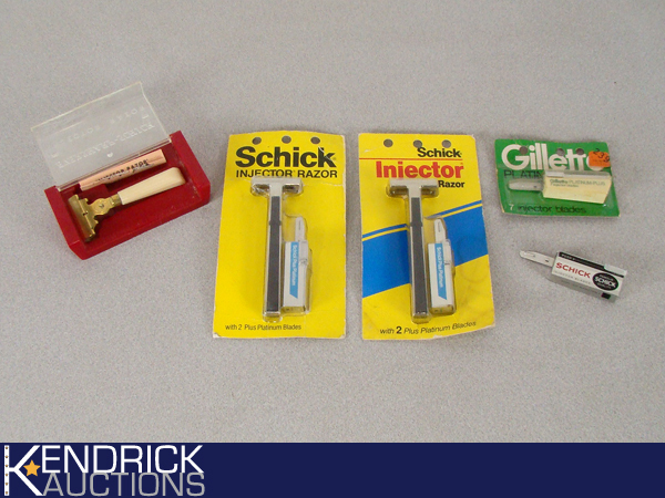 Vintage NOS Schick Injector Razors, and Accessories