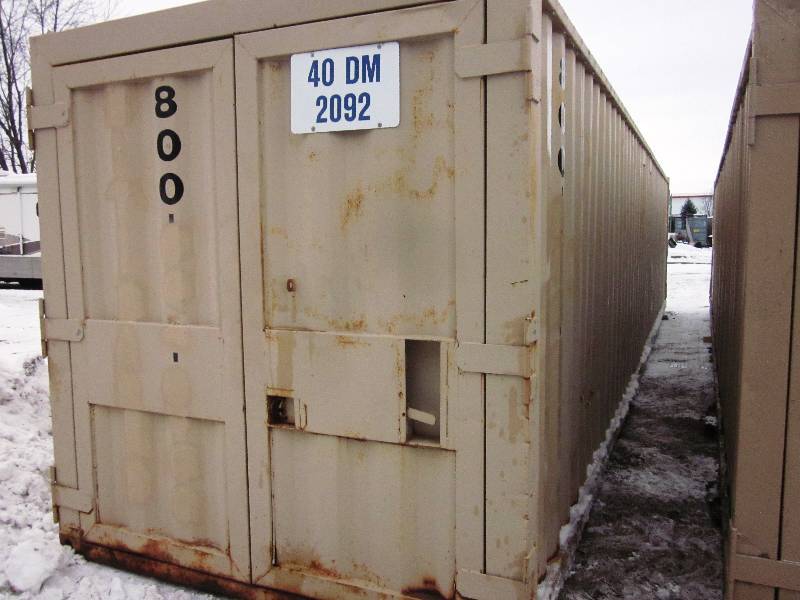 40DM2092 - 40 Ft Steel Storage Container  Cargo Box
