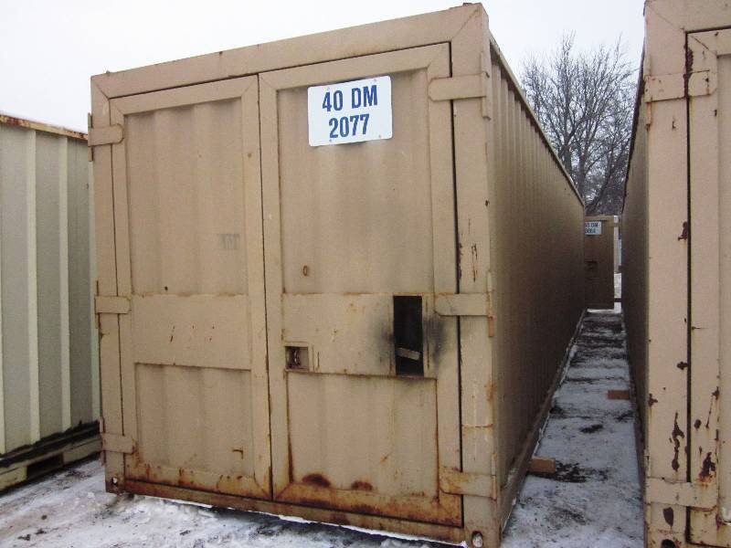 40DM2077 - 40 Ft Steel Storage Container  Cargo Box