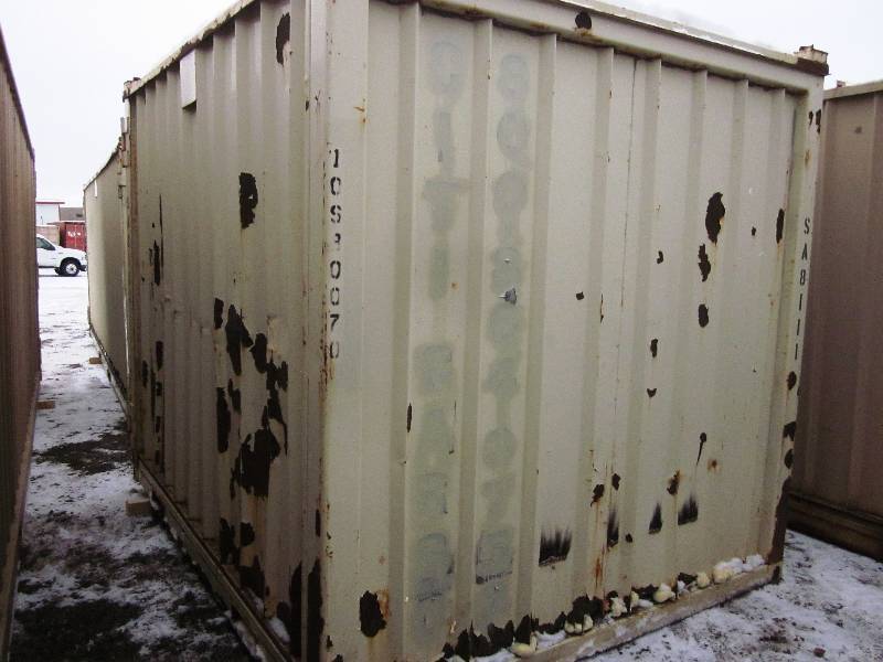 10SB0070 - 10 Ft Steel Storage Container  Cargo Box