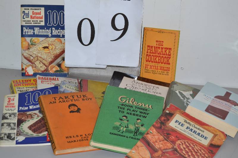lot 9 image: Misc Books