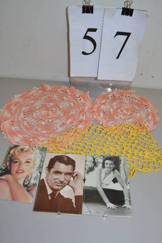 lot 57 image: Doilies