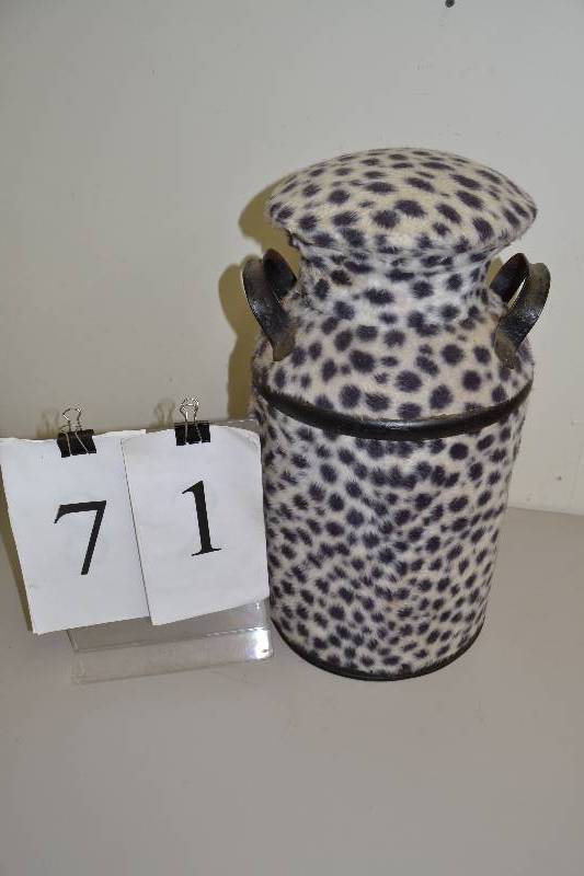 lot 71 image: Milk Can