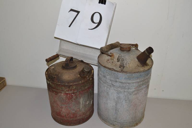 lot 79 image: Gas cans