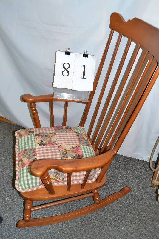 lot 81 image: Rocking Chair