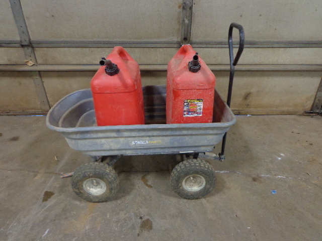 Gas Cans & Gorilla Cart
