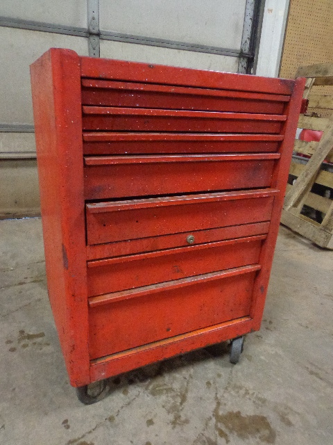 7 Drawer Tool Box On Wheels