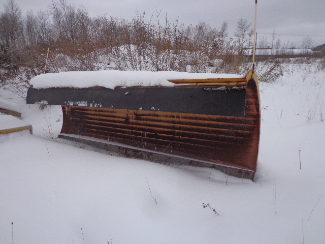 Yellow Plow Blade