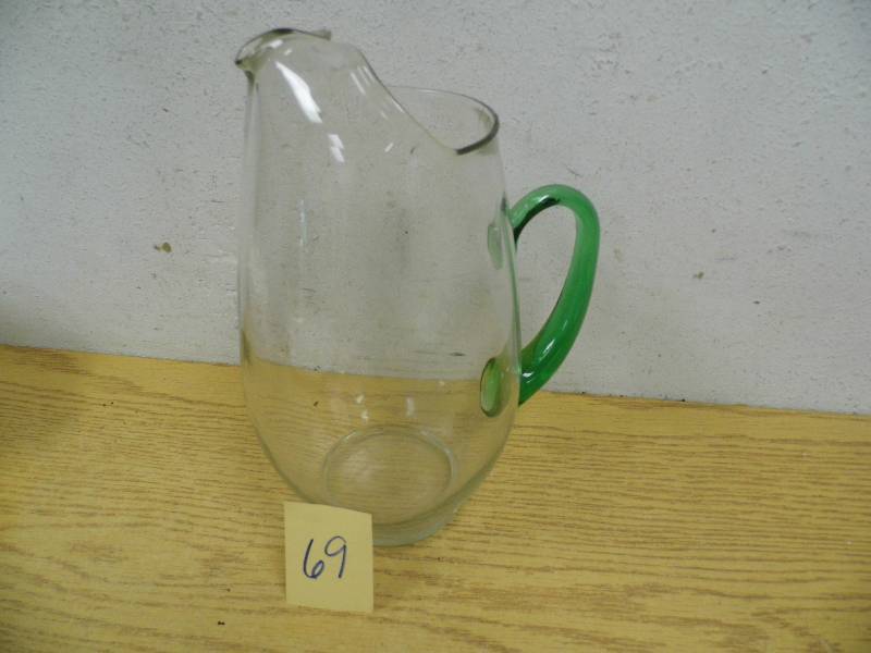 Vintage Glass Pitcher