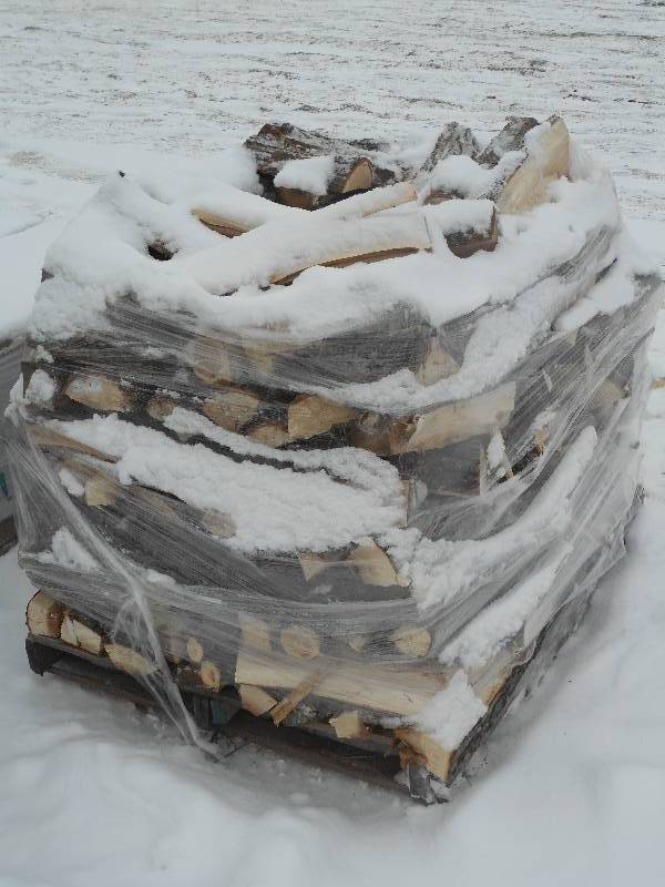 lot 3 image: (1) Pallet Of Clean Fresh-Split Fir...