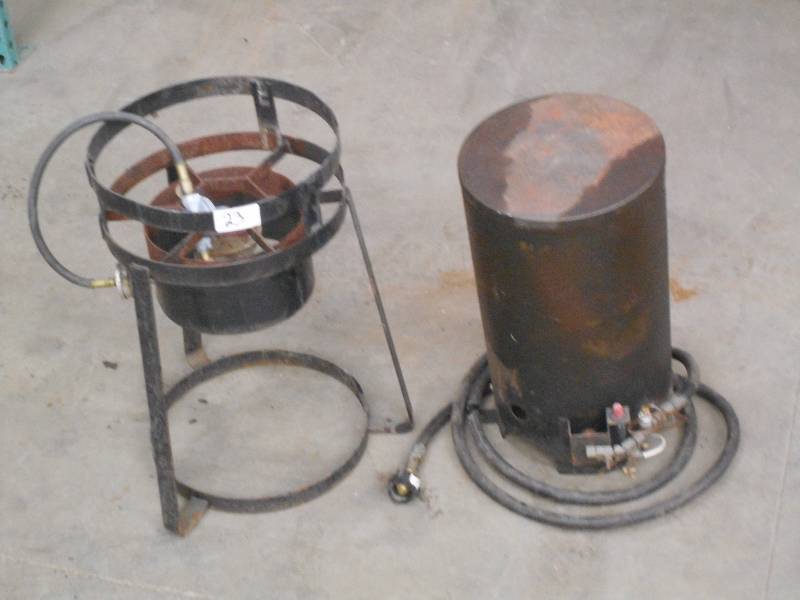 lot 23 image: (1) LP-Burner & (1) LP Heater...