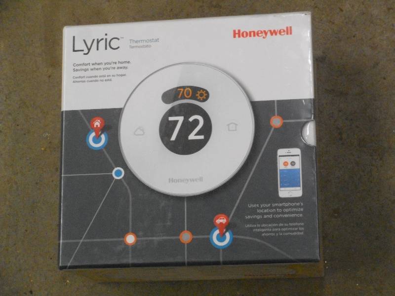 lot 36 image: New Honeywell Lyric Smart Thermosta...