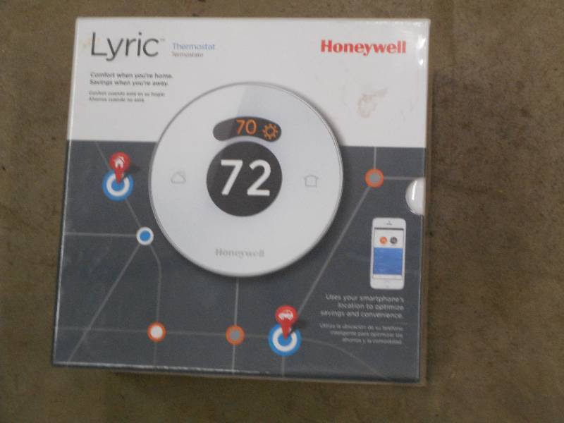 lot 37 image: New Honeywell Lyric Smart Thermosta...