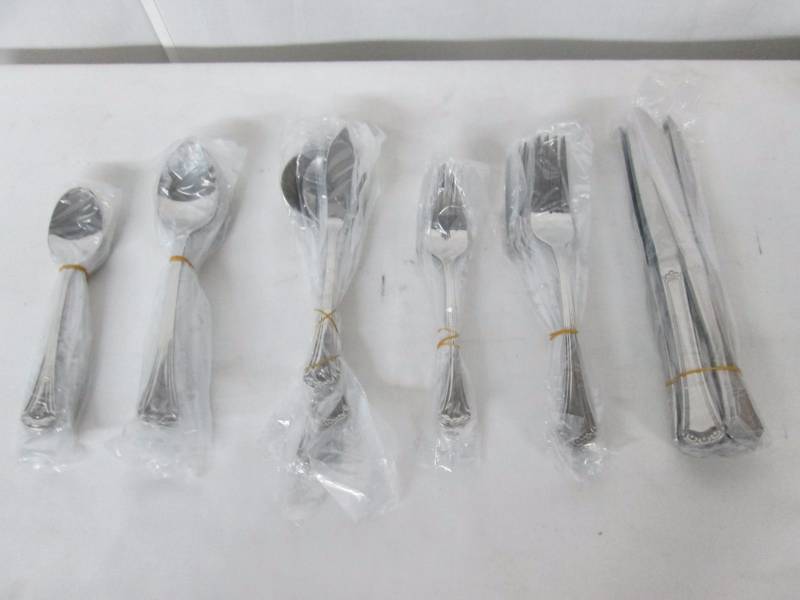 McLeland Design Excelsior 46-pc. Monogram Flatware Set