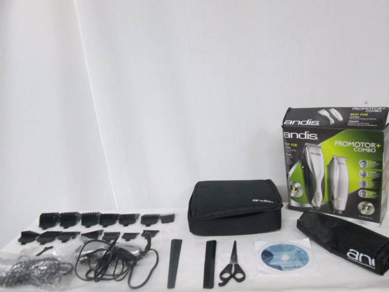 Andis Pro Motor 27-pc. Hair Clipper w Trimmer Combo