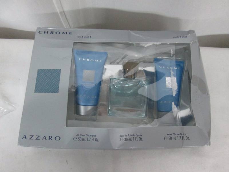 Chrome 3-pc. Gift Set by Azzaro