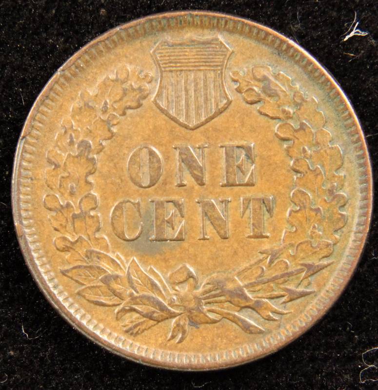 1896 INDIAN HEAD CENT AU