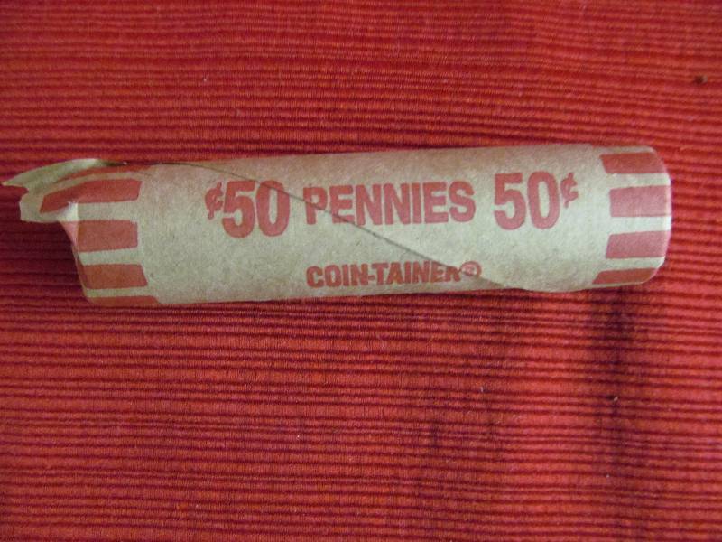 lot 78 image: wheat pennies
