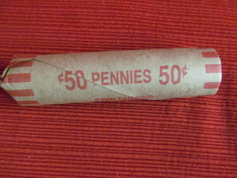 lot 79 image: wheat pennies