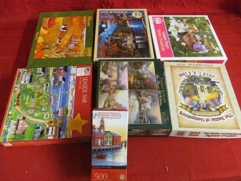 lot 182 image: Puzzles