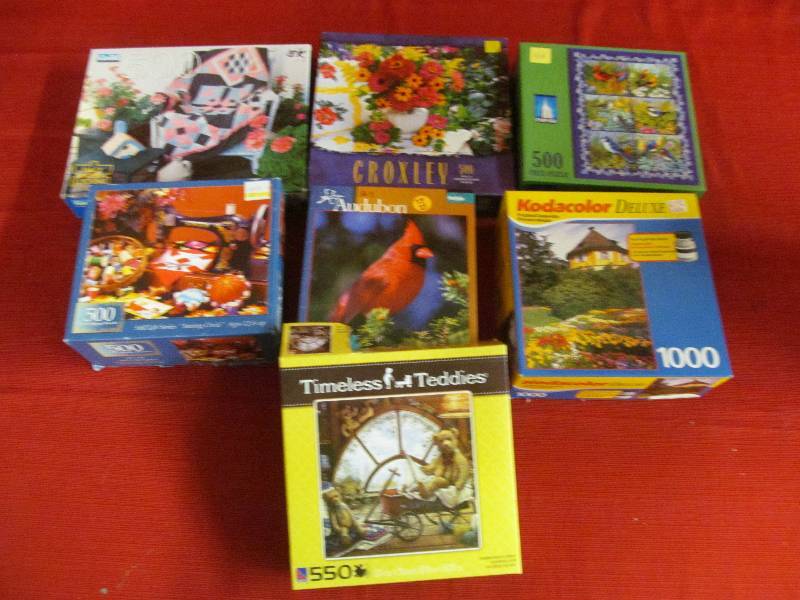 lot 184 image: Puzzles