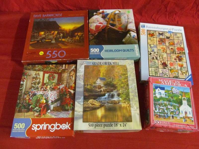 lot 186 image: Puzzles