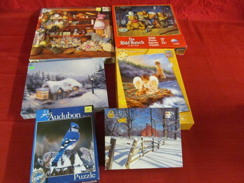lot 187 image: Puzzles