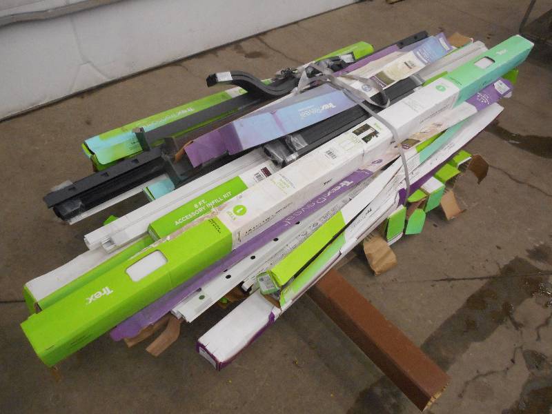 Pallet Of Trex Products Aluminum R...