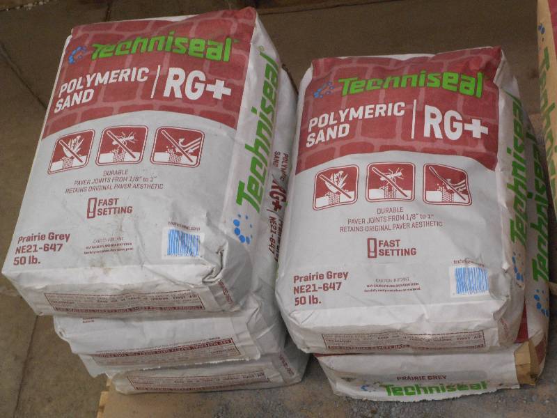(5) 50# Bags Of Techniseal RG Poly...