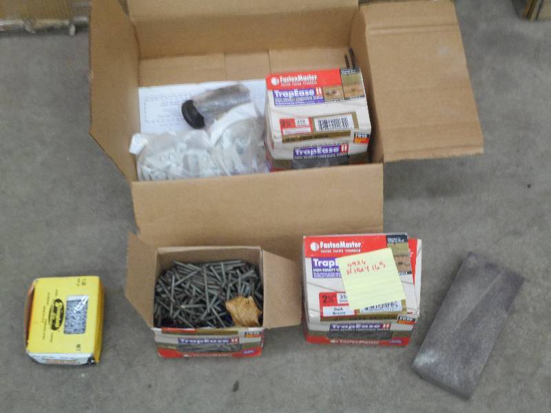 Box Of Assorted Deck & Landscape Fa...
