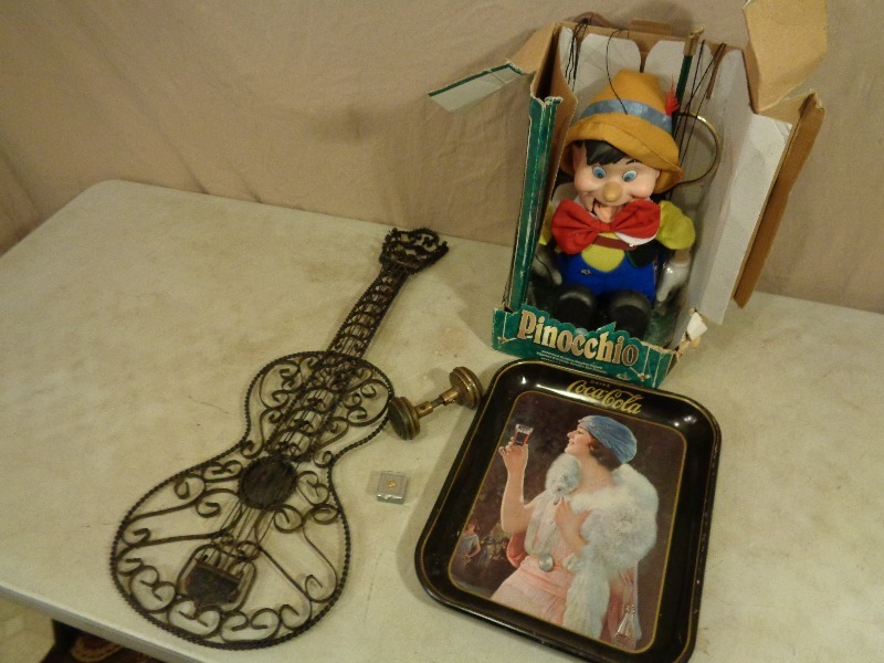 Vintage Pinocchio Puppet and More
