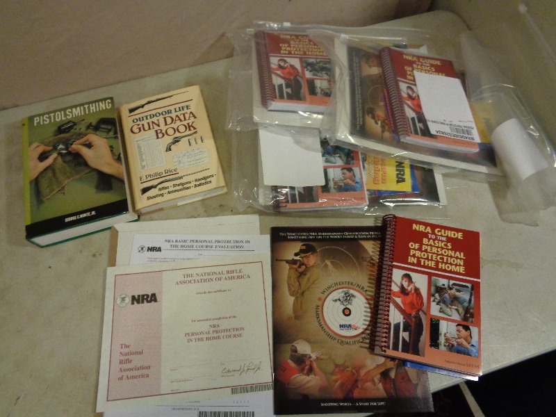 6 New NRA Personal Protection In Home Courses and Gun Books