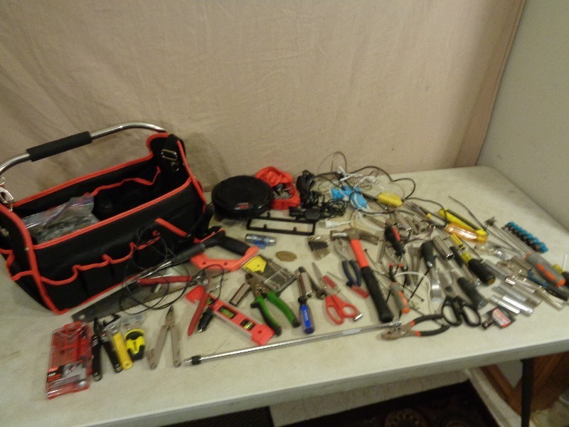 Tool Organizer with Tools