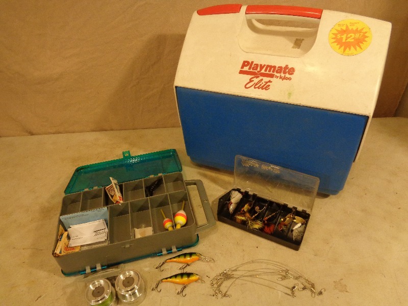 Tackle Orgainzers with Contents and Cooler