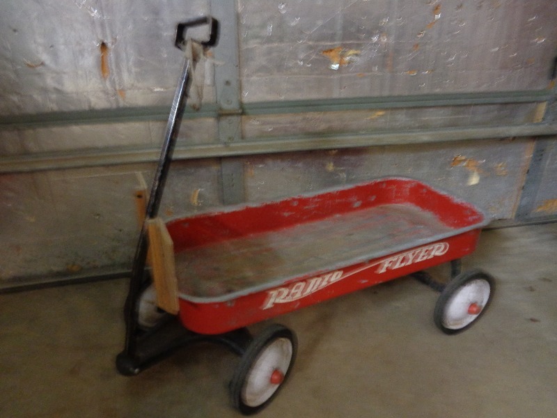 Old Radio Flyer Wagon