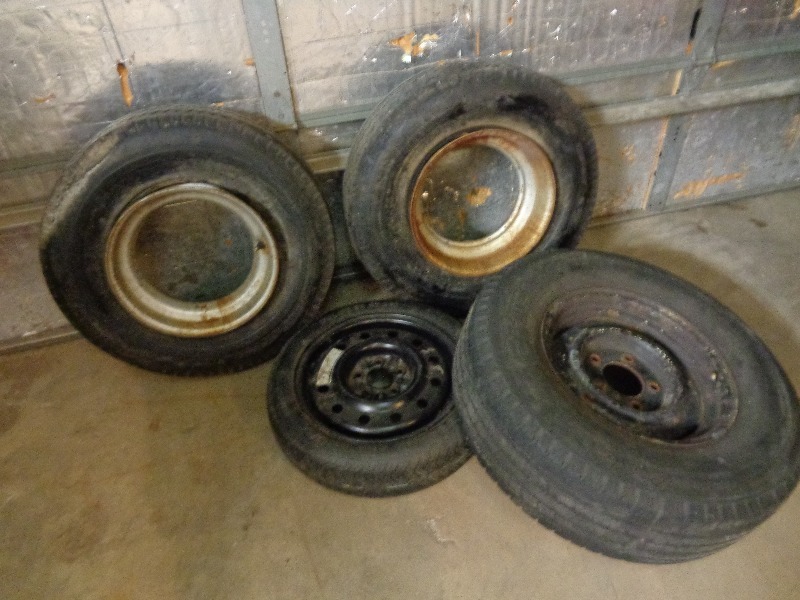 Assorted Tires and Wheels