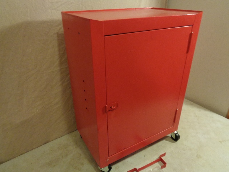 Rolling Metal Cabinet