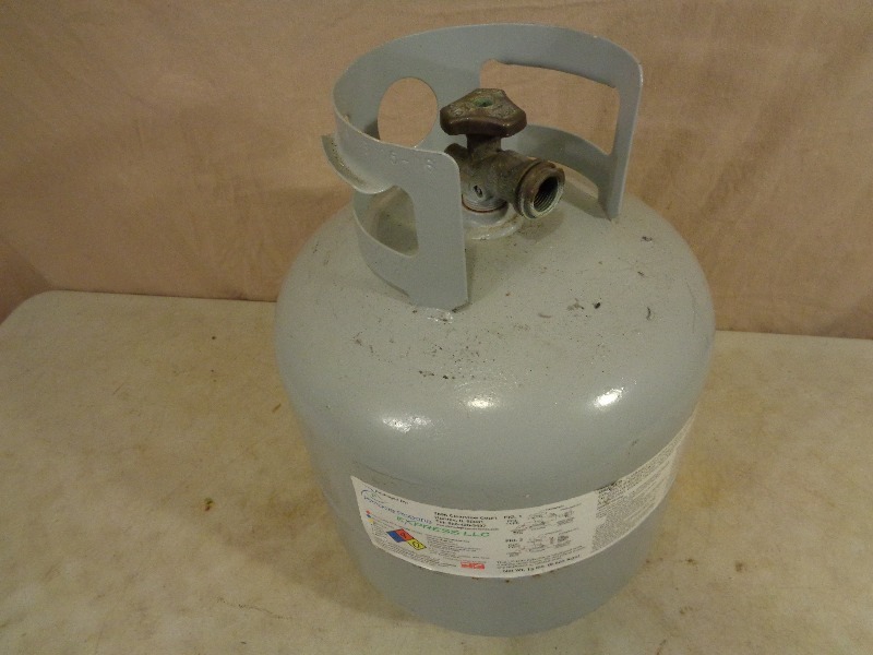 20 lb Propane Tank with OPD valve.