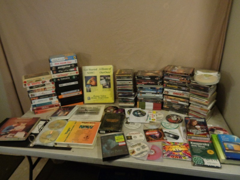 Dvds, Cds, VHS Tapes, and More
