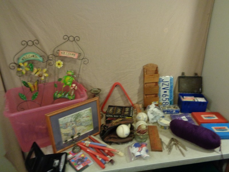 Assorted Household, Games, Decorations, Etc