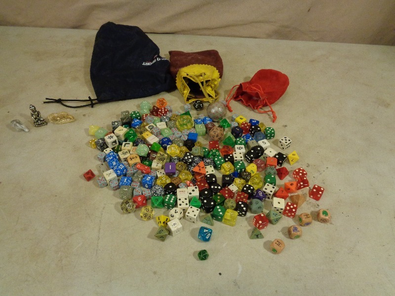Vintage and Collectible Dice and More