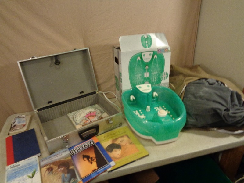 Case, Foot Spa, and More