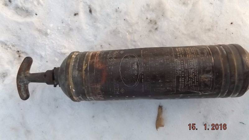 Old Fire Extinguisher