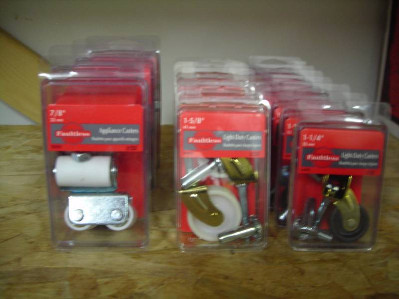 lot 34 image: Lot Of Assorted New Casters