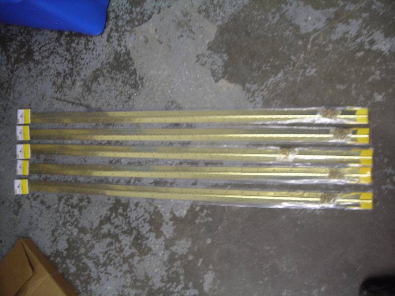 lot 35 image: 5-New Stanley 48 Inch Continuous Hinge
